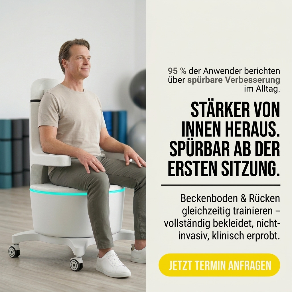Beckenbodentherapie mit PelvicChair DUO