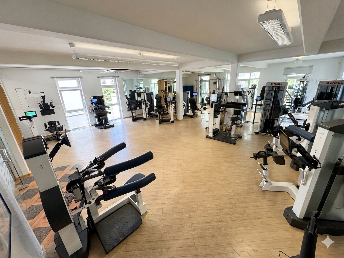 Behandlungsraum Physiotec Frankfurt